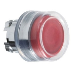 Schneider ZB4BP4 Red P/B Flush HD Booted