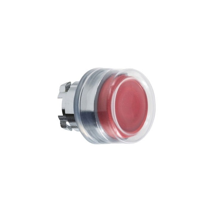 Schneider ZB4BP4 Red P/B Flush HD Booted