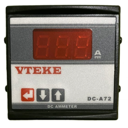 Vteke DC-A72 Digital DC Ammeter 72X72mm