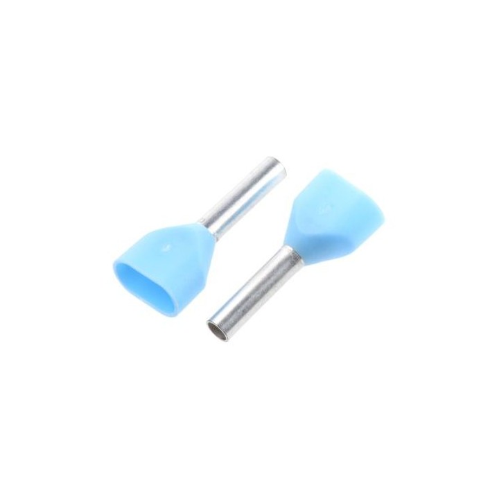 Vteke SU-FF03-VTE-002 0.75mm Twin Bootlace Ferrule 500/pkt