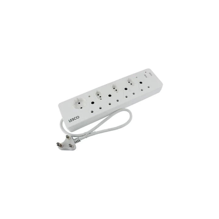 Lesco ST-SHO15-LES-019 Multiplug Adaptor Switch 81640U 8Way C/W USB