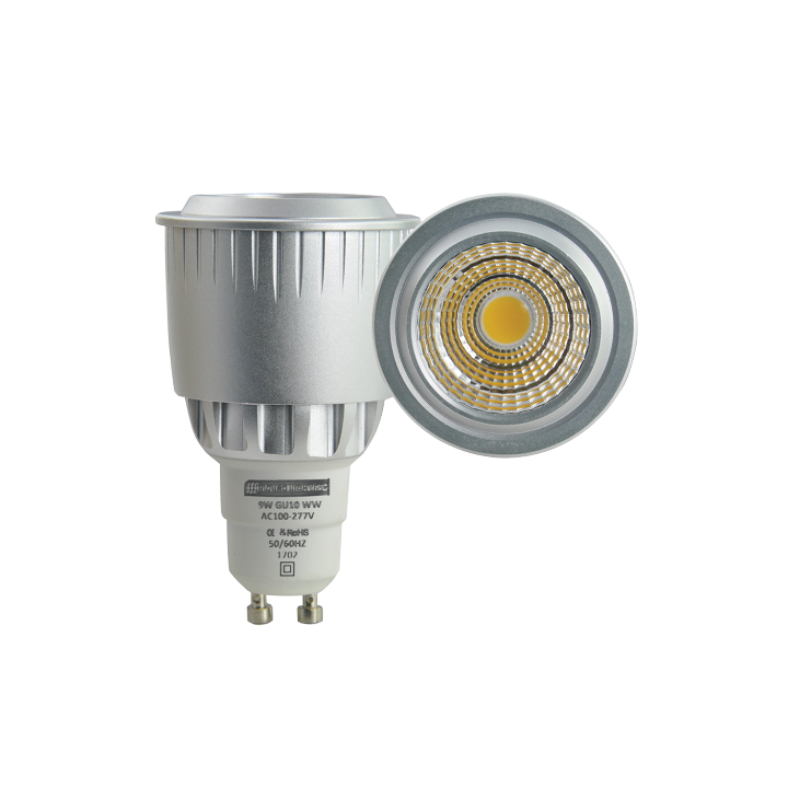 Pioled BE-PIO-0000054 9W LED GU10 Dimmable Cool White Downlighter Lamp