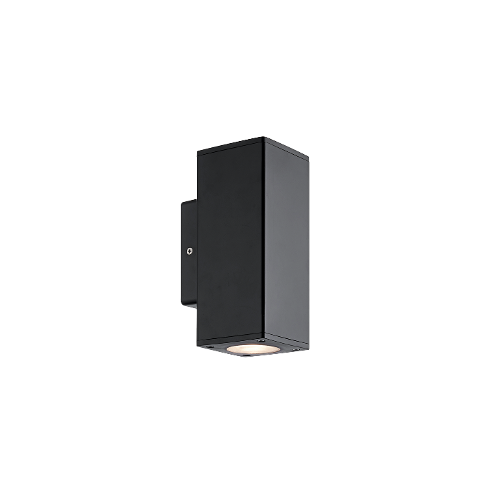Pioled ST-HF04-PIO-002 LED Wall Light Square Up/Down GU10 R331 Matt Black