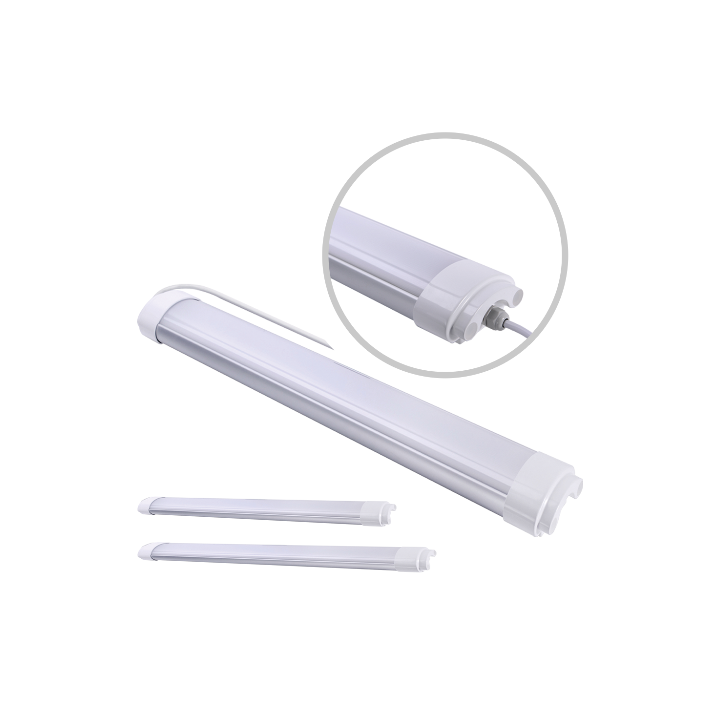 Pioled BE-PIO-0000050 4FT 40W LED Linear Premium Slim Light Fixture 6000k IP65