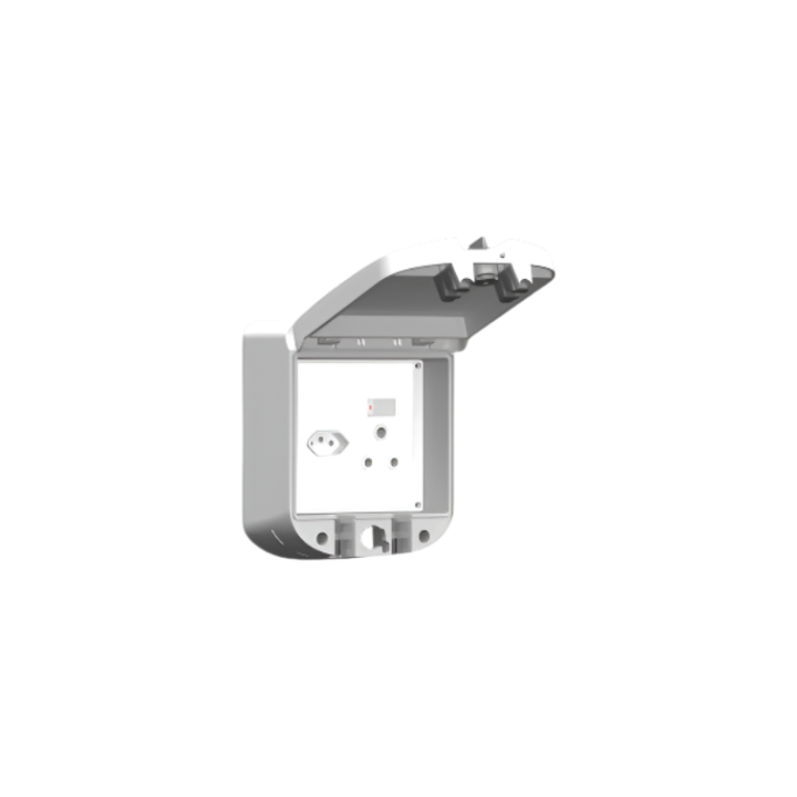 Allbro SU-HA04-ALL-001 PSO-2 Stealth IP65 Double Industrial Weatherproof Socket 040-955