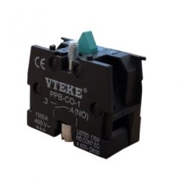 Vteke PPB-CO-1 1NO Normally Open Contact Block