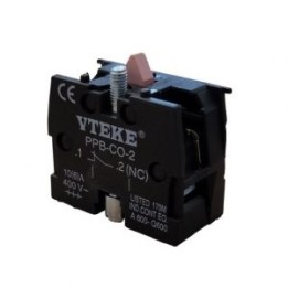 Vteke PPB-CO-2 1NC Normally closed Contact Block