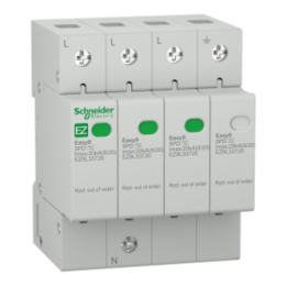 Schneider EZ9L33720 Easy9 Surge Arrestor Type2 3P-N 20kA 400V