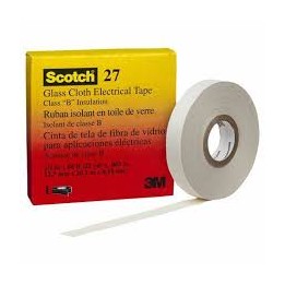 3M ST-HB02-33M-002 Scotch 27 Glass Cloth Electrical Tape 19mm