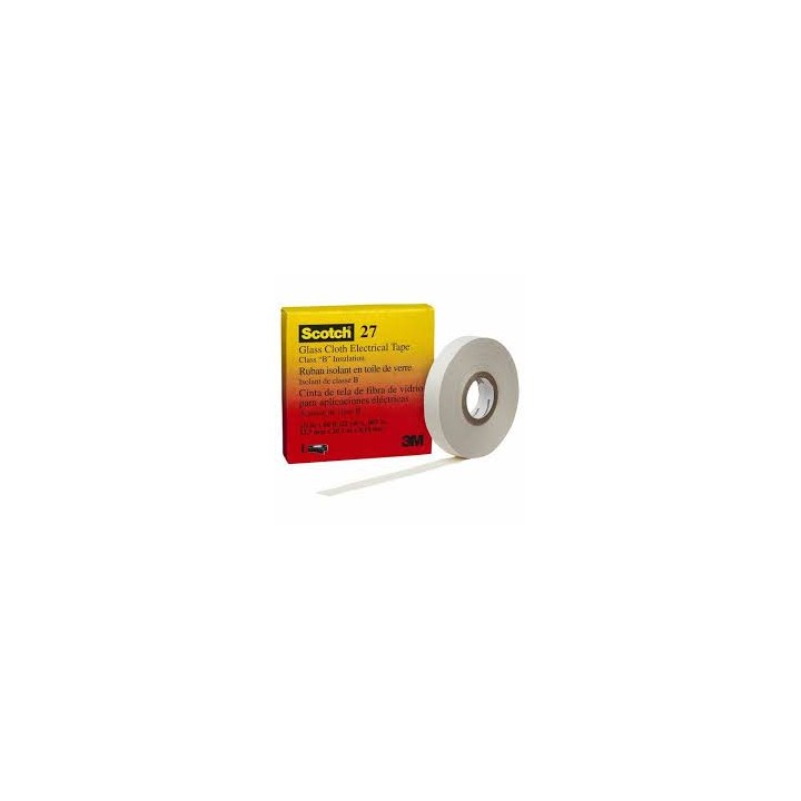 3M ST-HB02-33M-002 Scotch 27 Glass Cloth Electrical Tape 19mm