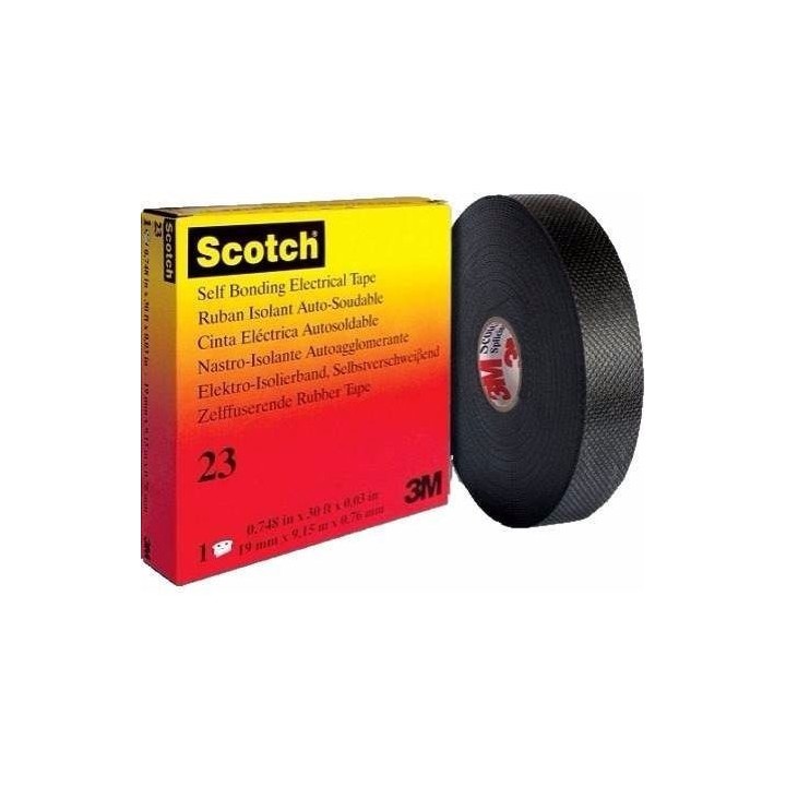 3M ST-HB02-33M-001 Scotch 23 Self Amalgamating Electrical Tape 19mm