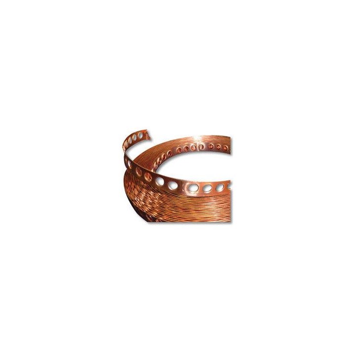 SU-II01-WAC-001 13mm Perforated Earth Strap 10mtr Roll