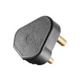 Crabtree SU-GI04-CRA-001 Plug Top 16A 3Pin Rubber Crabtree