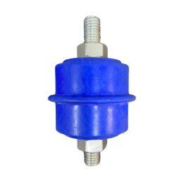 Allbro SU-GF03-ALL-002 M12 Male to Male Insulators - Various Colours - Blue