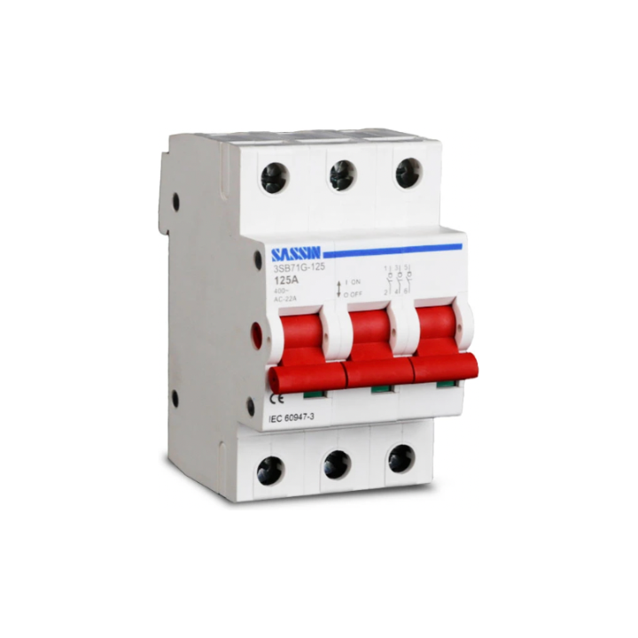Sassin 3SG6-363 3Pole 63A Modular Isolator