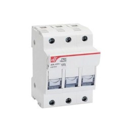 DF SU-FC01-ELC-003 485105 32A 3Pole 10x38mm Cylindrical Fuse Holder