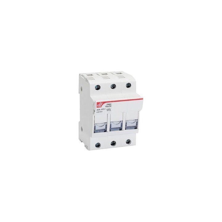 DF SU-FC01-ELC-003 485105 32A 3Pole 10x38mm Cylindrical Fuse Holder