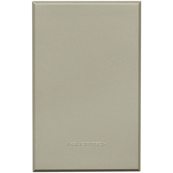 Veti BE-MAJ-0000265 Blank Cover Plate White 100x50mm Veti3 - Colour Options - Titanium