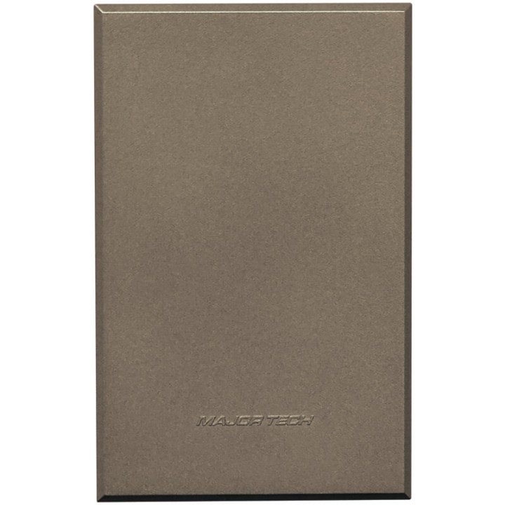 Veti BE-MAJ-0000267 Blank Cover Plate White 100x50mm Veti3 - Colour Options - Bronze