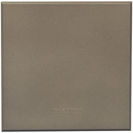 Veti BE-MAJ-0000275 Blank Cover Plate White 100x100mm Veti3 - Colour Options - Bronze