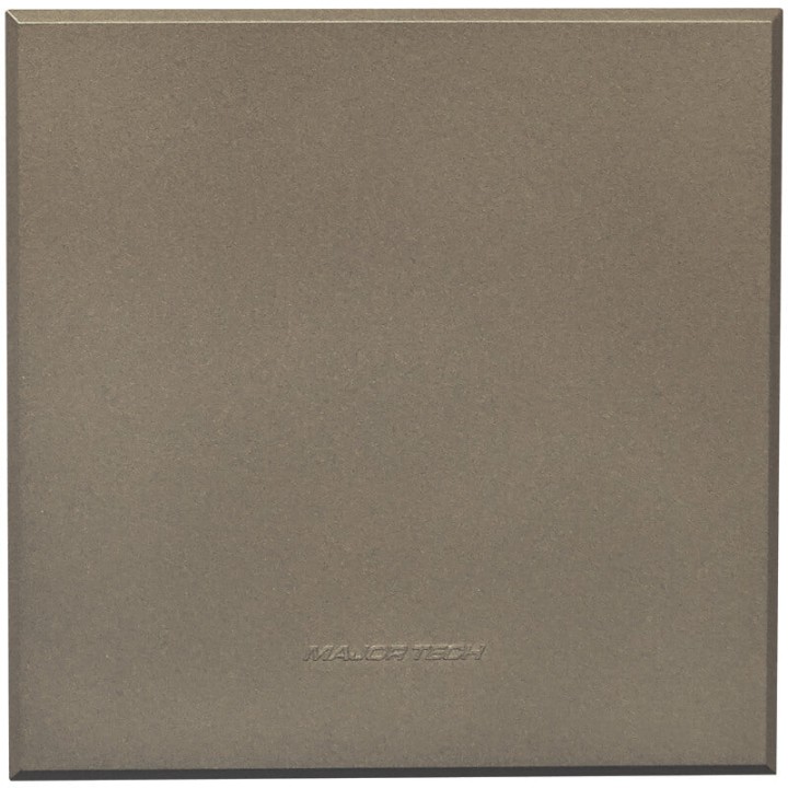 Veti BE-MAJ-0000065 Blank Cover Plate White 100x100mm Veti3 - Colour Options - Graphite