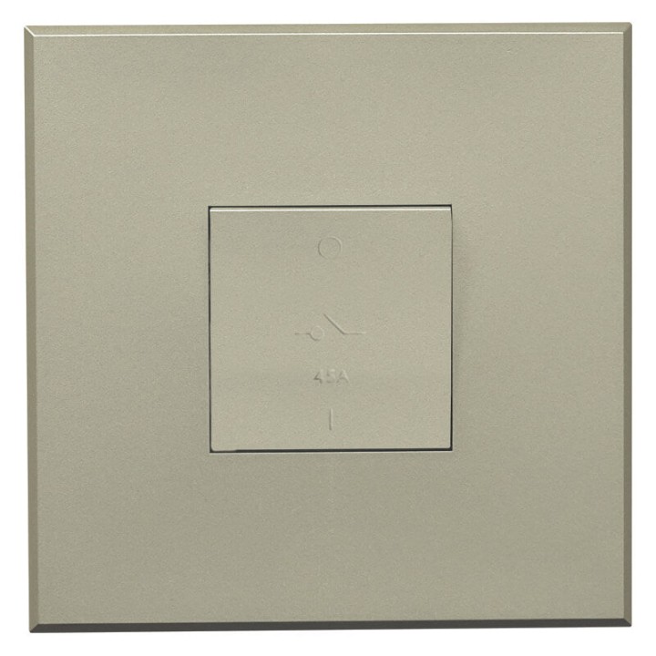 Veti BE-MAJ-0000274 45A 3Pole Isolator 100x100mm White Veti3 - Colour Options - Titanium