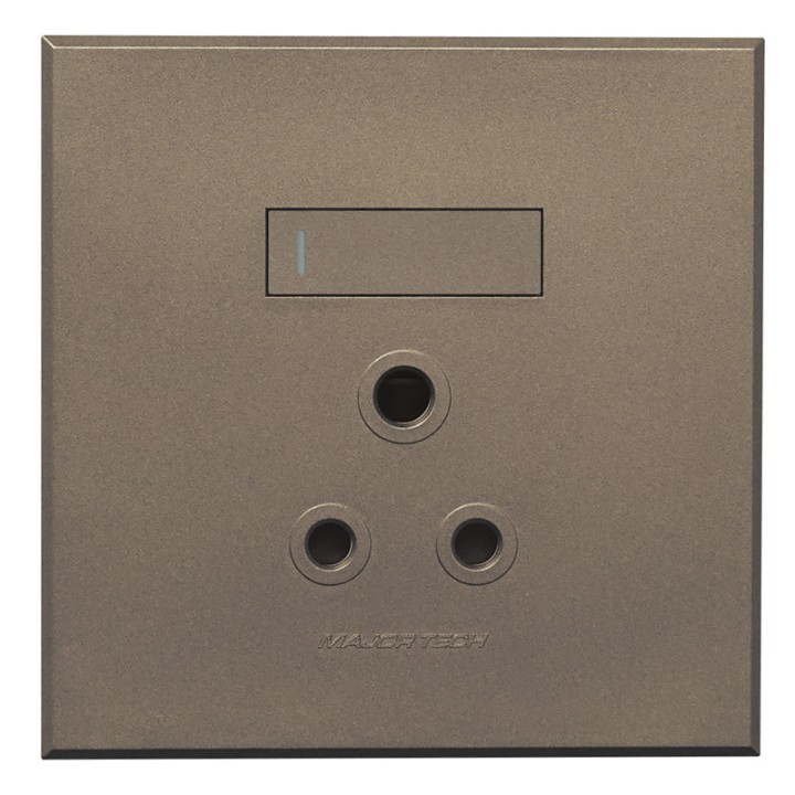 Veti ST-SHO12-VET-004 1x16A Single Socket Outlet 100x100mm Veti - Colour Options - White