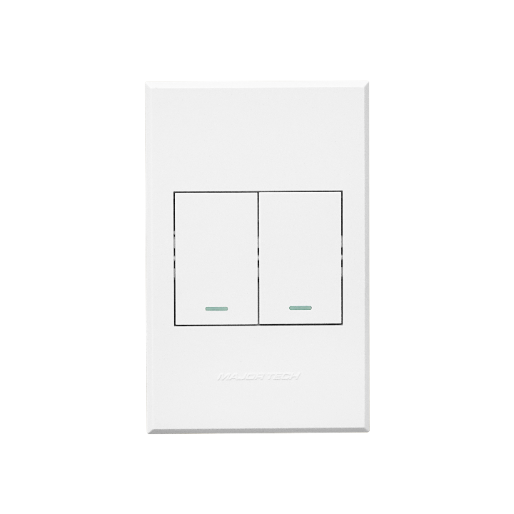 Veti ST-SHO11-VET-002 3V100 2Lever Bell Press Switch 100x50mm Veti3 - White