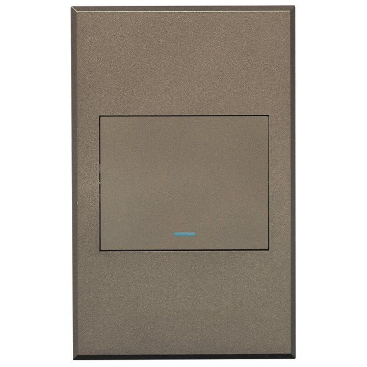 Veti BE-MAJ-0000299 3V101 Bell Press Switch 100x50mm Veti3 - Titanium/Bronze