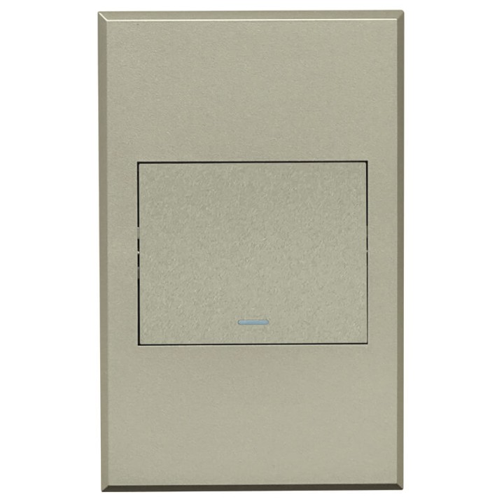 Veti BE-MAJ-0000305 3V111 1Lever 1Way Switch 100x50mm Veti3 - Colour Options - Titanium/Bronze