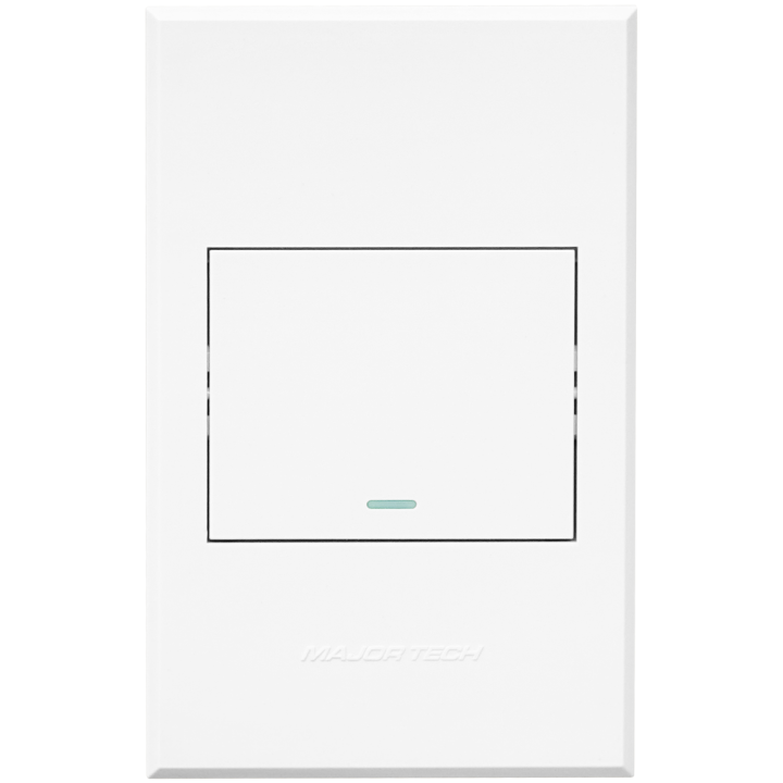 Veti BE-MAJ-0000306 3V111 1Lever 1Way Switch 100x50mm Veti3 - Colour Options - Titanium
