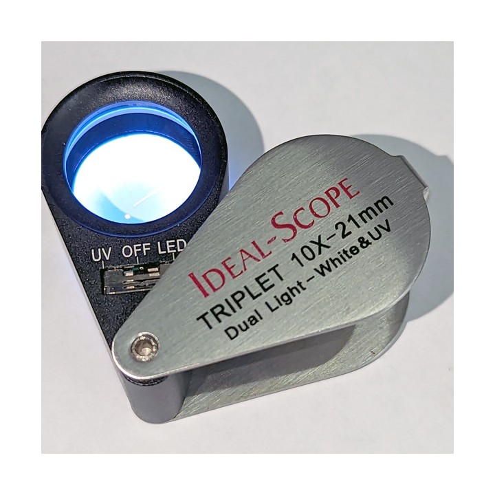 Magnifying Jeweller Loupe 21mm 10x UV/W