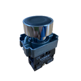 Vteke MPB-SP-01-BK 1NO Black 22mm Complete Push Button