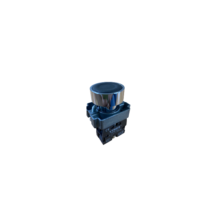 Vteke MPB-SP-01-BK 1NO Black 22mm Complete Push Button