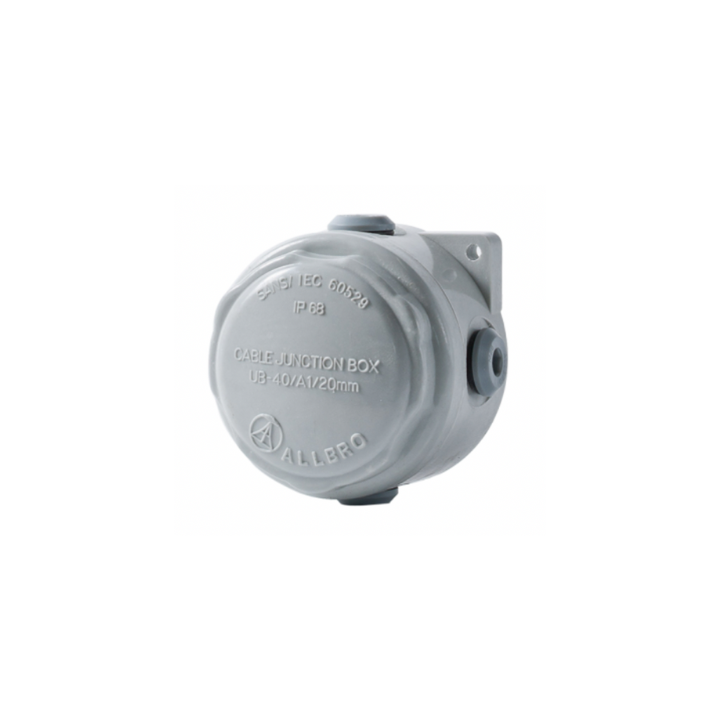 Allbro No.0/1 4Way UB40 IP68 Utility Box 20mm