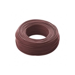 BE-WIR-0000336 16mm House Wire - General Purpose, Various Colours, 100M Roll or Per Metre - Brown / Roll