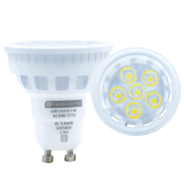 Pioled ST-HD03-PIO-002 6W LED GU10 Non-Dimmable Cool White Combat Econo Lamp