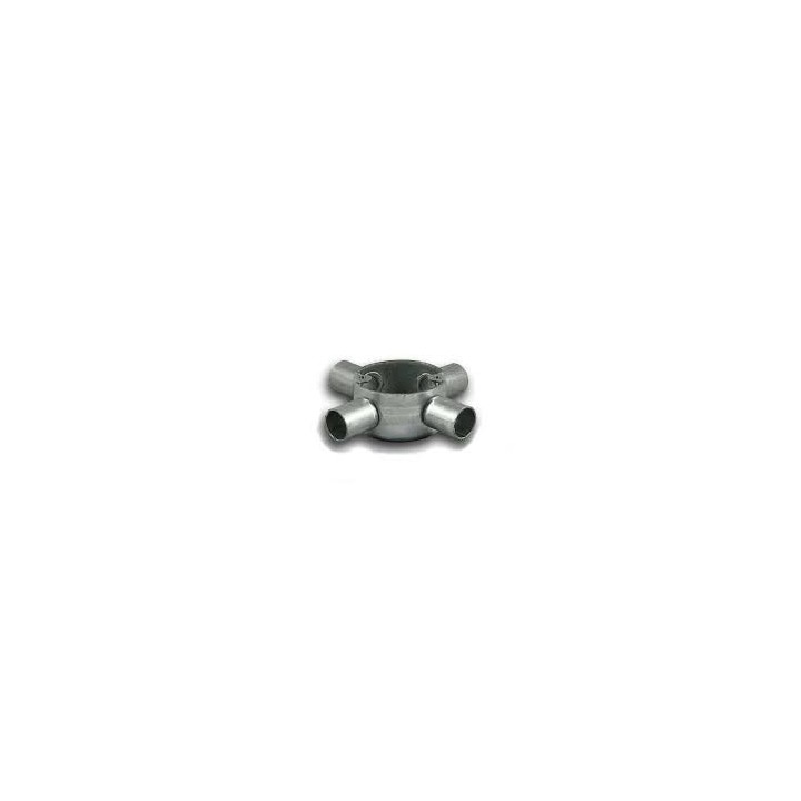 Bosal SU-HC06-BOS-004 25MM Galvanised 4way Bosal Conduit Box