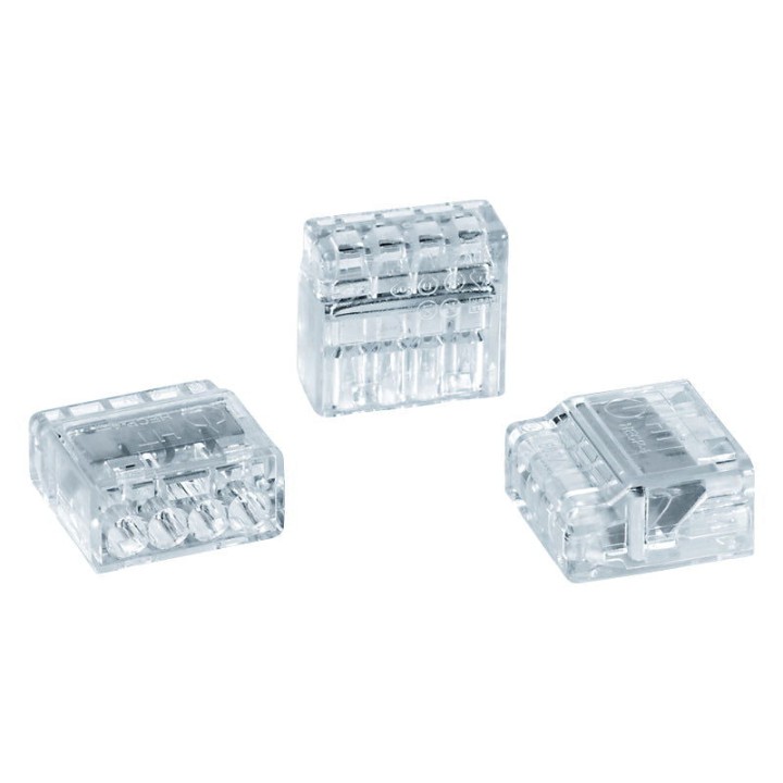 Hellermann HECPM4 Helacon 4way Mini Connector PC354-Clear