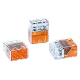 Hellermann HECPM3 Helacon 3way Mini Connector PC353-Orange