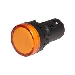 Vteke SIL-22-220-A Amber Pilot Light 220VAC