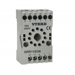 Vteke SRR-11-SOK 11Pin SURF/DIN Relay Base