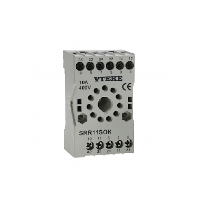 Vteke SRR-11-SOK 11Pin SURF/DIN Relay Base