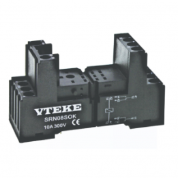 Vteke SRN-08-SOK 8Pin Relay Base For SRN-08 5A Relays