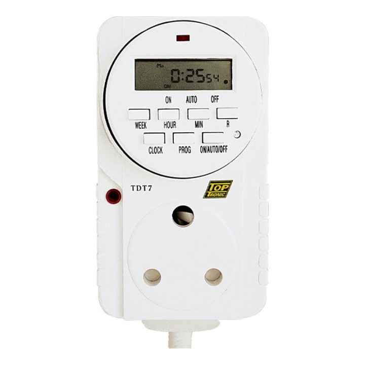 Hellermann TDT7 Digital Plug-in Timer