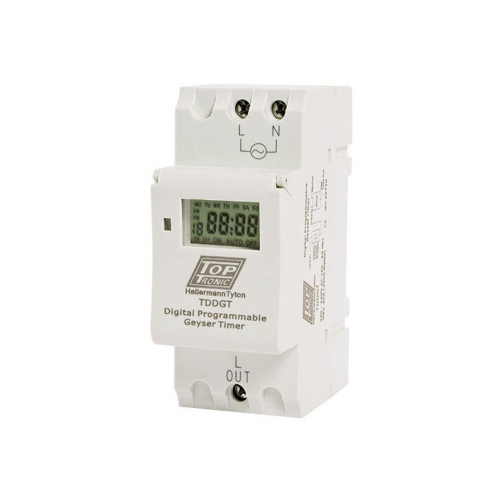 Hellermann ST-SHO14-HEL-015 TDDGT 7Day Geyser Timer