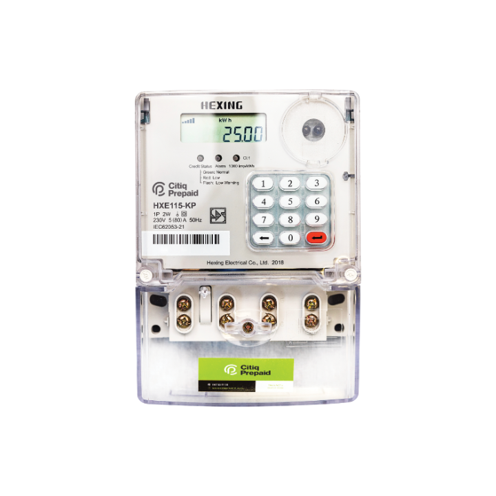 Citiq HXE115KP Prepaid Residential Electrical Meter