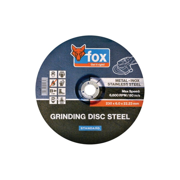 Fox ST-SHO16-MAT-009 230MM Steel Grinding Disc