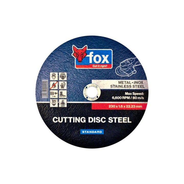 Fox ST-SHO16-MAT-007 230MM Steel Cutting Disc