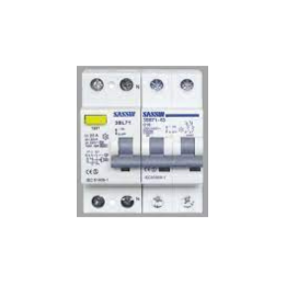 Sassin 3SL52-463 4P 30MA 63A Residual Current Device (RCD) No Overload Protection